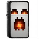 Video Game Minecraft Oil Windproof Black Lighter Briquet Encendedor L2312