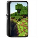 Video Game Minecraft Oil Windproof Black Lighter Briquet Encendedor L3356