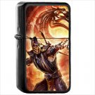 Video Game Mortal Kombat Oil Windproof Black Lighter Briquet Encendedor L1879