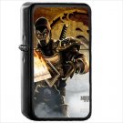 Video Game Mortal Kombat Oil Windproof Black Lighter Briquet Encendedor L1936