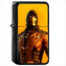 Video Game Mortal Kombat Oil Windproof Black Lighter Briquet Encendedor L3487