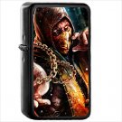 Video Game Mortal Kombat X Mortal Kombat Oil Windproof Black Lighter Briquet Encendedor L1427