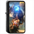 Video Game Overwatch Oil Windproof Black Lighter Briquet Encendedor L2297