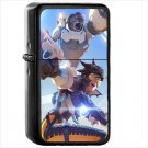 Video Game Overwatch Oil Windproof Black Lighter Briquet Encendedor L2429