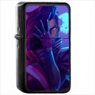 Video Game Overwatch Oil Windproof Black Lighter Briquet Encendedor L2714