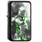 Video Game Overwatch Oil Windproof Black Lighter Briquet Encendedor L2790