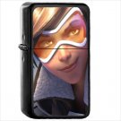 Video Game Overwatch Oil Windproof Black Lighter Briquet Encendedor L3491