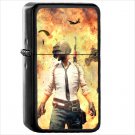 Video Game PlayerUnknown's Battlegrounds PUBG Oil Windproof Black Lighter Briquet Encendedor L3354