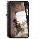 Video Game PlayerUnknown's Battlegrounds PUBG Oil Windproof Black Lighter Briquet Encendedor L3384