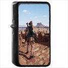 Video Game PlayerUnknown's Battlegrounds PUBG Oil Windproof Black Lighter Briquet Encendedor L3388