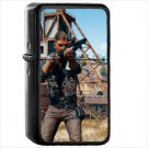 Video Game PlayerUnknown's Battlegrounds PUBG Oil Windproof Black Lighter Briquet Encendedor L3389