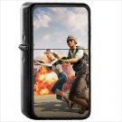 Video Game PlayerUnknown's Battlegrounds PUBG Oil Windproof Black Lighter Briquet Encendedor L3391