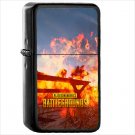 Video Game PlayerUnknown's Battlegrounds PUBG Oil Windproof Black Lighter Briquet Encendedor L3395