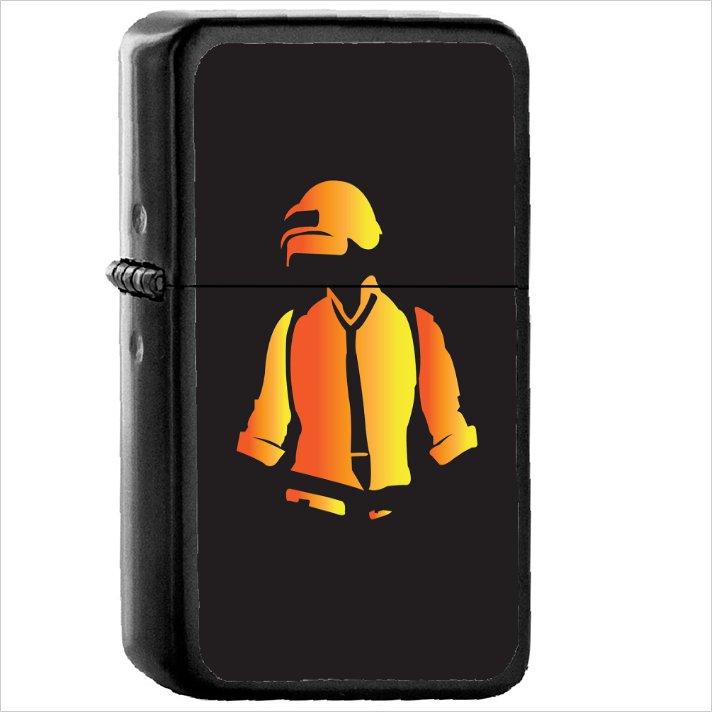 Video Game PlayerUnknown's Battlegrounds PUBG Oil Windproof Black Lighter Briquet Encendedor L3655