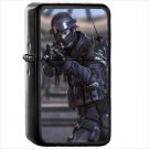 Video Game Point Blank Oil Windproof Black Lighter Briquet Encendedor L1688
