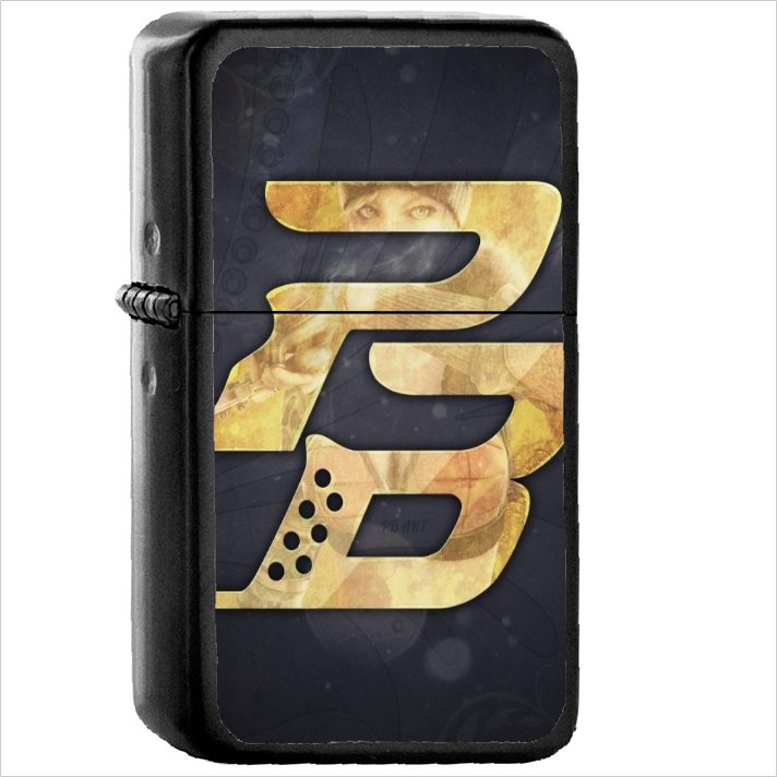 Video Game Point Blank Oil Windproof Black Lighter Briquet Encendedor L1864