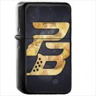 Video Game Point Blank Oil Windproof Black Lighter Briquet Encendedor L1864