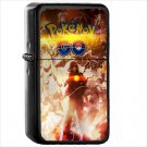 Video Game Pokémon GO Pokémon Oil Windproof Black Lighter Briquet Encendedor L2645
