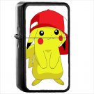 Video Game Pokémon Oil Windproof Black Lighter Briquet Encendedor L1790