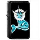 Video Game Pokémon Oil Windproof Black Lighter Briquet Encendedor L2274