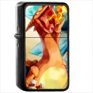 Video Game Pokémon Oil Windproof Black Lighter Briquet Encendedor L2920