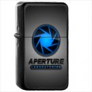 Video Game Portal Oil Windproof Black Lighter Briquet Encendedor L1539