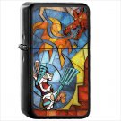 Video Game Raving Rabbids Oil Windproof Black Lighter Briquet Encendedor L866