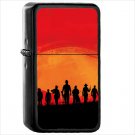 Video Game Red Dead Redemption 2 Red Dead Oil Windproof Black Lighter Briquet Encendedor L3246