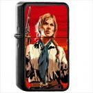Video Game Red Dead Redemption 2 Red Dead Oil Windproof Black Lighter Briquet Encendedor L3290
