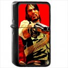 Video Game Red Dead Redemption Red Dead Oil Windproof Black Lighter Briquet Encendedor L2307