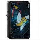 Video Game Shadow the Hedgehog Sonic Oil Windproof Black Lighter Briquet Encendedor L2718
