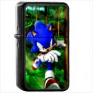 Video Game Sonic & Knuckles Sonic Oil Windproof Black Lighter Briquet Encendedor L1775