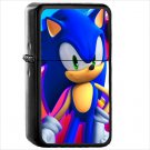 Video Game Sonic Adventure 2 Sonic Oil Windproof Black Lighter Briquet Encendedor L2182