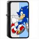 Video Game Sonic the Hedgehog Sonic Oil Windproof Black Lighter Briquet Encendedor L1253