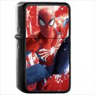 Video Game Spider-Man (PS4) Spider-Man Oil Windproof Black Lighter Briquet Encendedor L3326