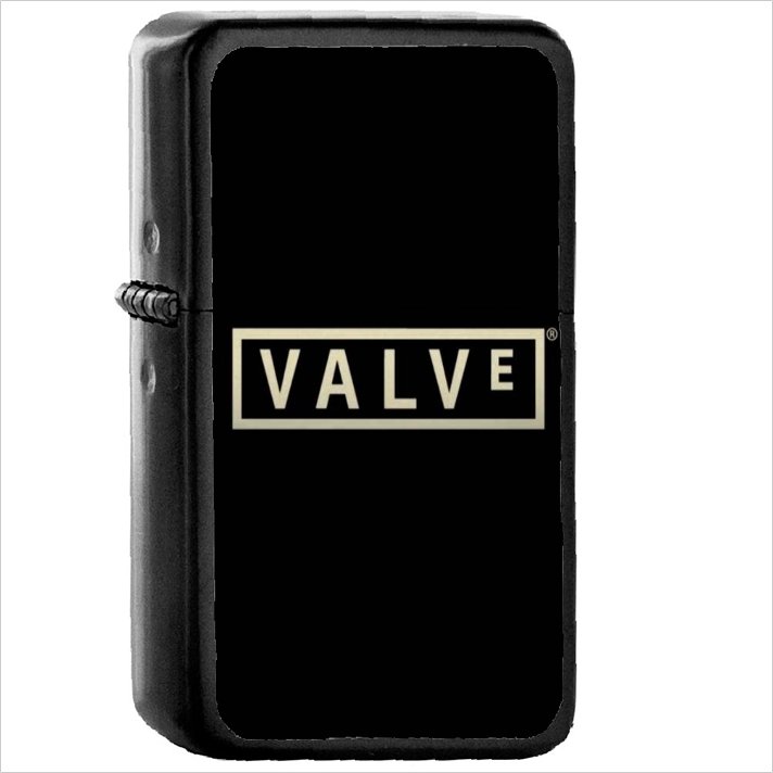 Video Game Steam Oil Windproof Black Lighter Briquet Encendedor L1065