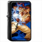 Video Game Street Fighter Oil Windproof Black Lighter Briquet Encendedor L2150