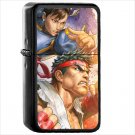Street Fighter X Tekken Street Fighter Oil Windproof Black Lighter Briquet Encendedor L2498