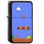 Video Game Super Mario Bros. Mario Oil Windproof Black Lighter Briquet Encendedor L1632