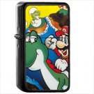 Video Game Super Mario World Mario Oil Windproof Black Lighter Briquet Encendedor L1520