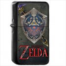 Video Game The Legend Of Zelda Zelda Oil Windproof Black Lighter Briquet Encendedor L1452