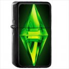 Video Game The Sims 3 Oil Windproof Black Lighter Briquet Encendedor L1047