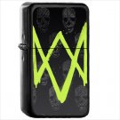 Video Game Watch Dogs 2 Watch Dogs Oil Windproof Black Lighter Briquet Encendedor L2631