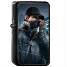 Video Game Watch Dogs Oil Windproof Black Lighter Briquet Encendedor L921