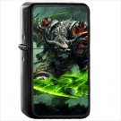 Video Game World Of Warcraft Warcraft Oil Windproof Black Lighter Briquet Encendedor L3574