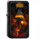 Video Game World Of Warcraft Warcraft Oil Windproof Black Lighter Briquet Encendedor L3649