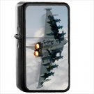 Military Eurofighter Typhoon Jet Fighters Oil Windproof Black Lighter Briquet Encendedor L1180