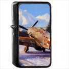 Military Messerschmitt Bf 109 Military Aircraft Oil Windproof Black Lighter Briquet Encendedor L2492