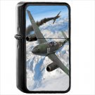 Military Messerschmitt Me 262 Military Aircraft Oil Windproof Black Lighter Briquet Encendedor L2320