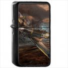 Military Supermarine Spitfire Military Aircraft Oil Windproof Black Lighter Briquet Encendedor L2281
